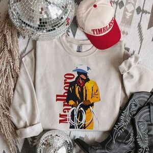 MARLBORO man unisex vintage style sweater